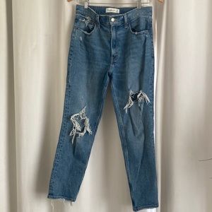 Abercrombie High Rise Mom Jean